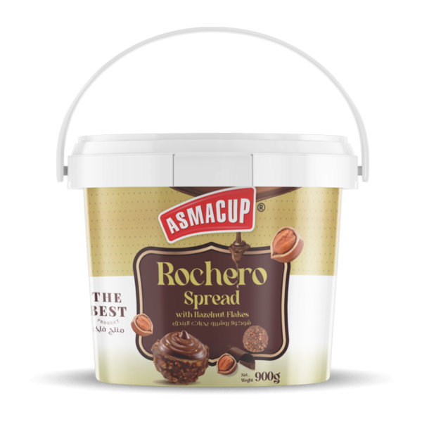Rochero Spread With Hazelnut Flakes 900g | شوكولا روشيرو بحبات البندق ٩٠٠ جرام