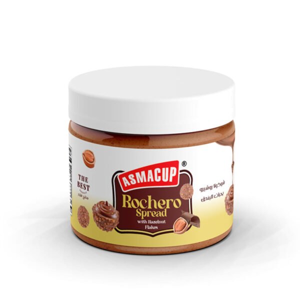 Rochero Spread With Hazelnut Flakes 200g | شوكولا روشيرو بحبات البندق٢٠٠ جرام